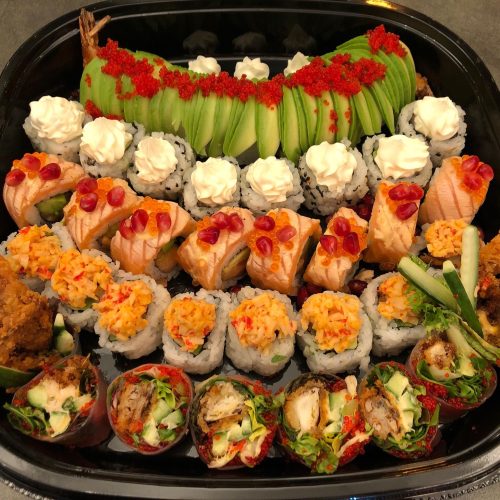 Deluxe 40 Sushi Meny A med Softshell Crab